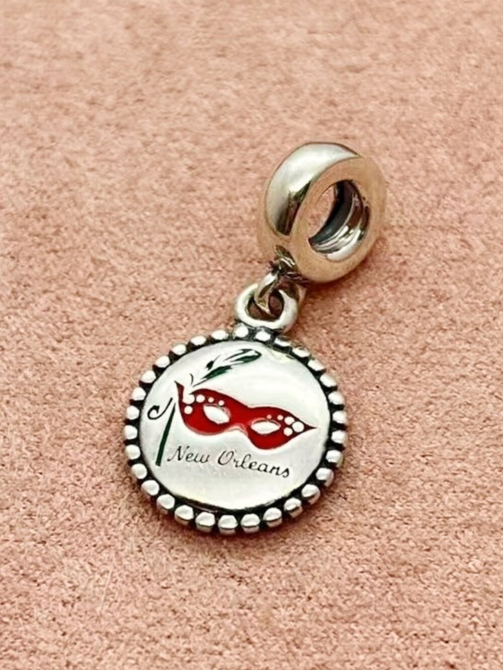 Pandora New Orleans Mask Charm